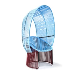 Blue Cartagenas Reina Chair by Sebastian Herkner