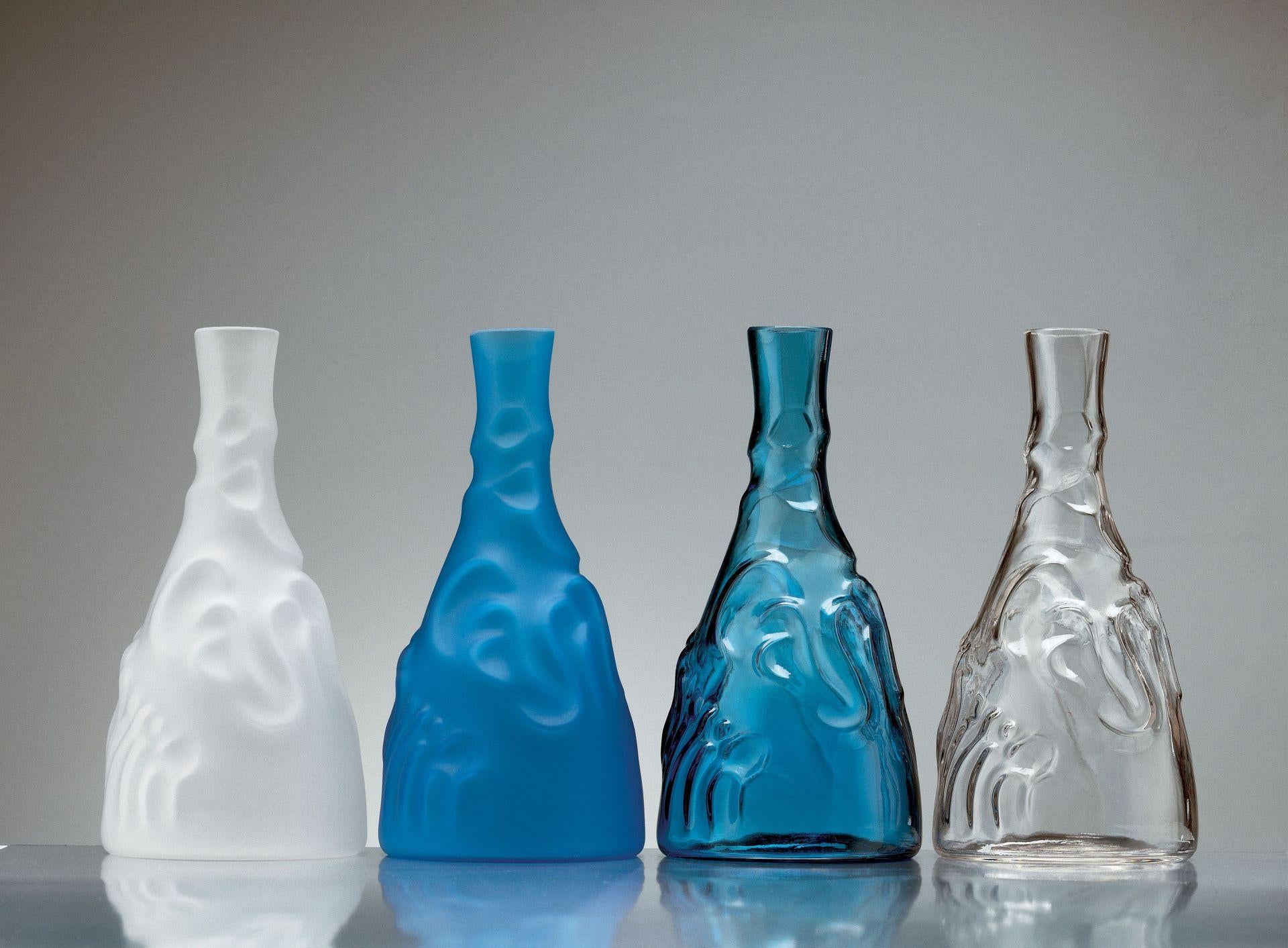 Blue Casa de Familia Bottle by Josep Maria Jujol In New Condition For Sale In Geneve, CH