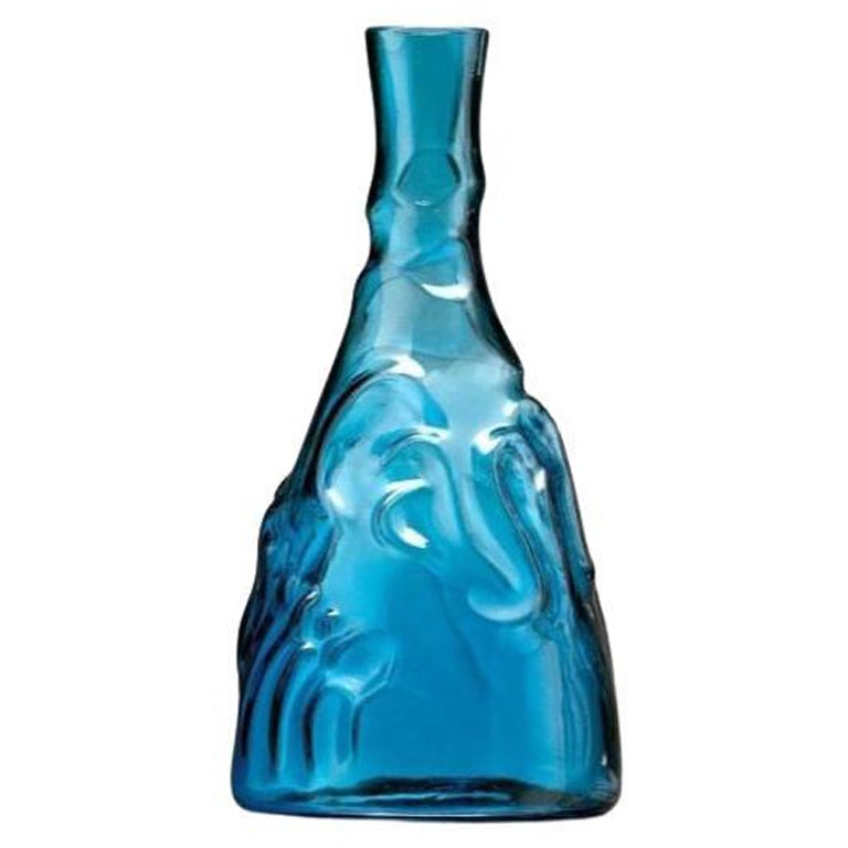 Blue Casa de Familia Bottle by Josep Maria Jujol For Sale