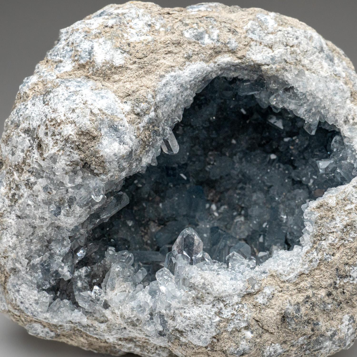 Other Blue Celestite Cluster From Sankoany, Ketsepy Mahajanga, Madagascar (11.5 lbs) For Sale