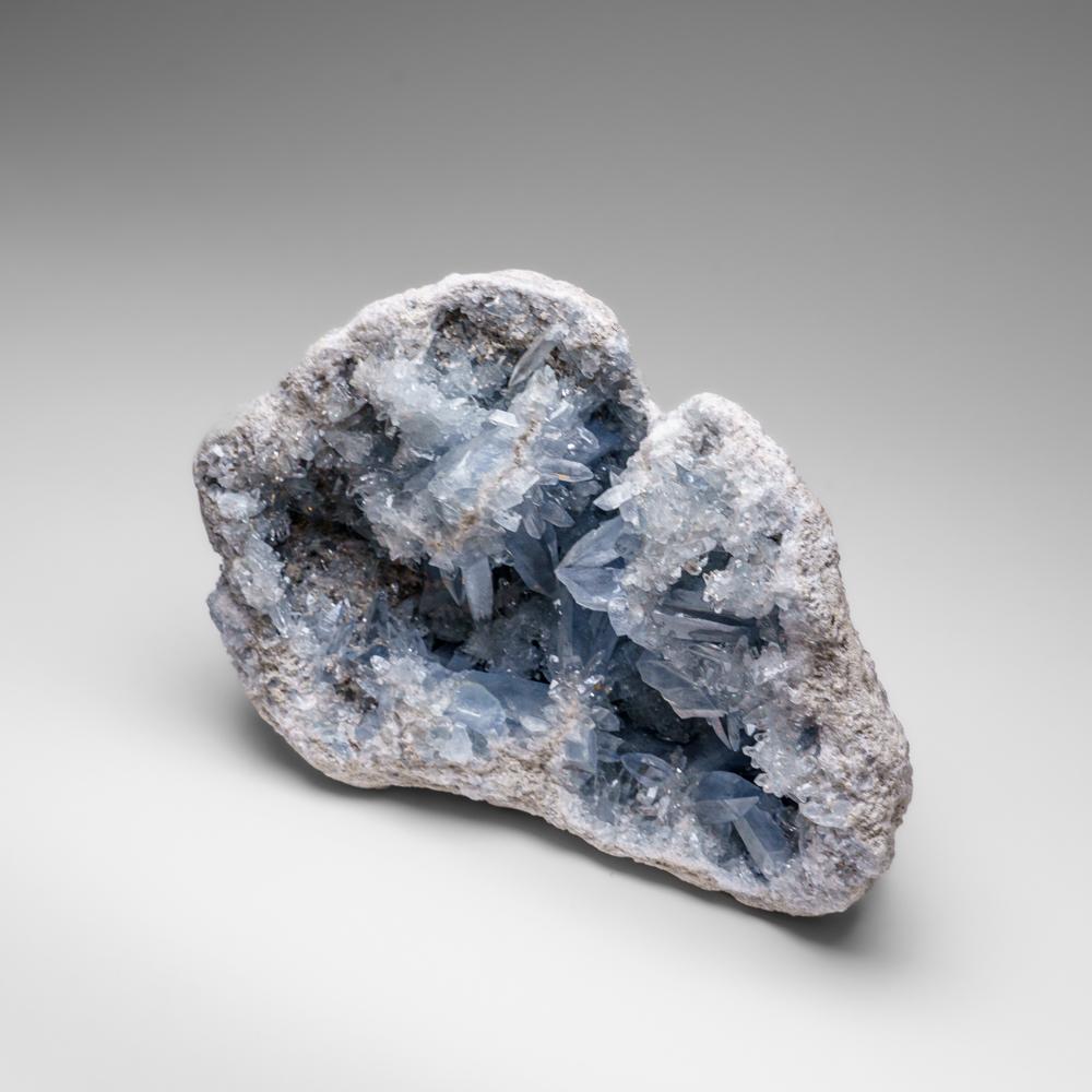 XXI secolo e contemporaneo Blue Celestite Cluster From Sankoany, Ketsepy Mahajanga, Madagascar (15 lbs)