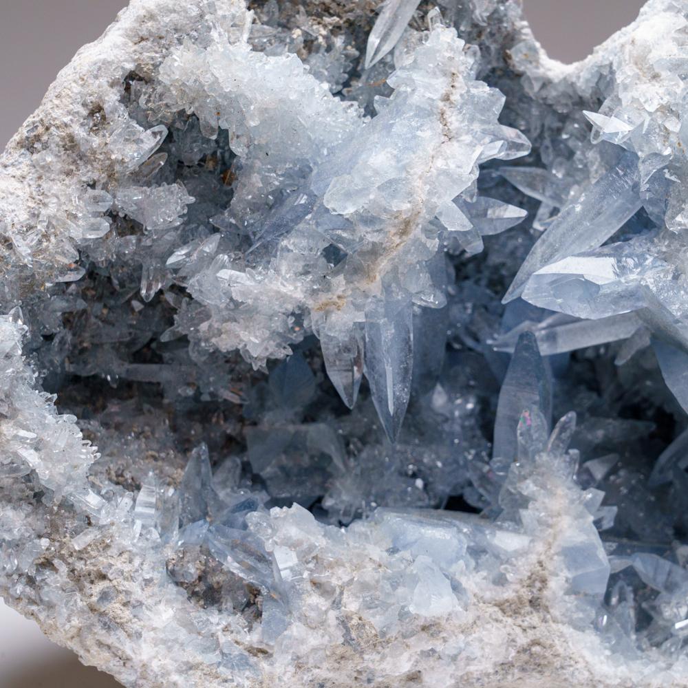Altro Blue Celestite Cluster From Sankoany, Ketsepy Mahajanga, Madagascar (15 lbs)