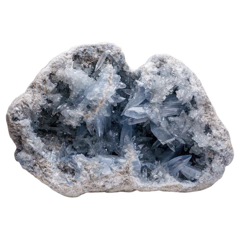 Blue Celestite Cluster From Sankoany, Ketsepy Mahajanga, Madagascar (15 lbs)