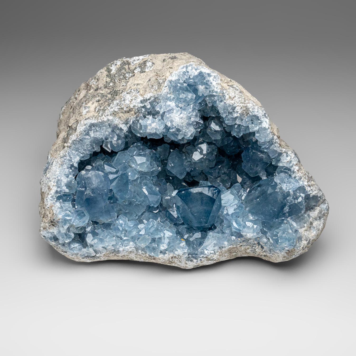 Altro Blue Celestite Cluster From Sankoany, Ketsepy Mahajanga, Madagascar (21.5 lbs) in vendita