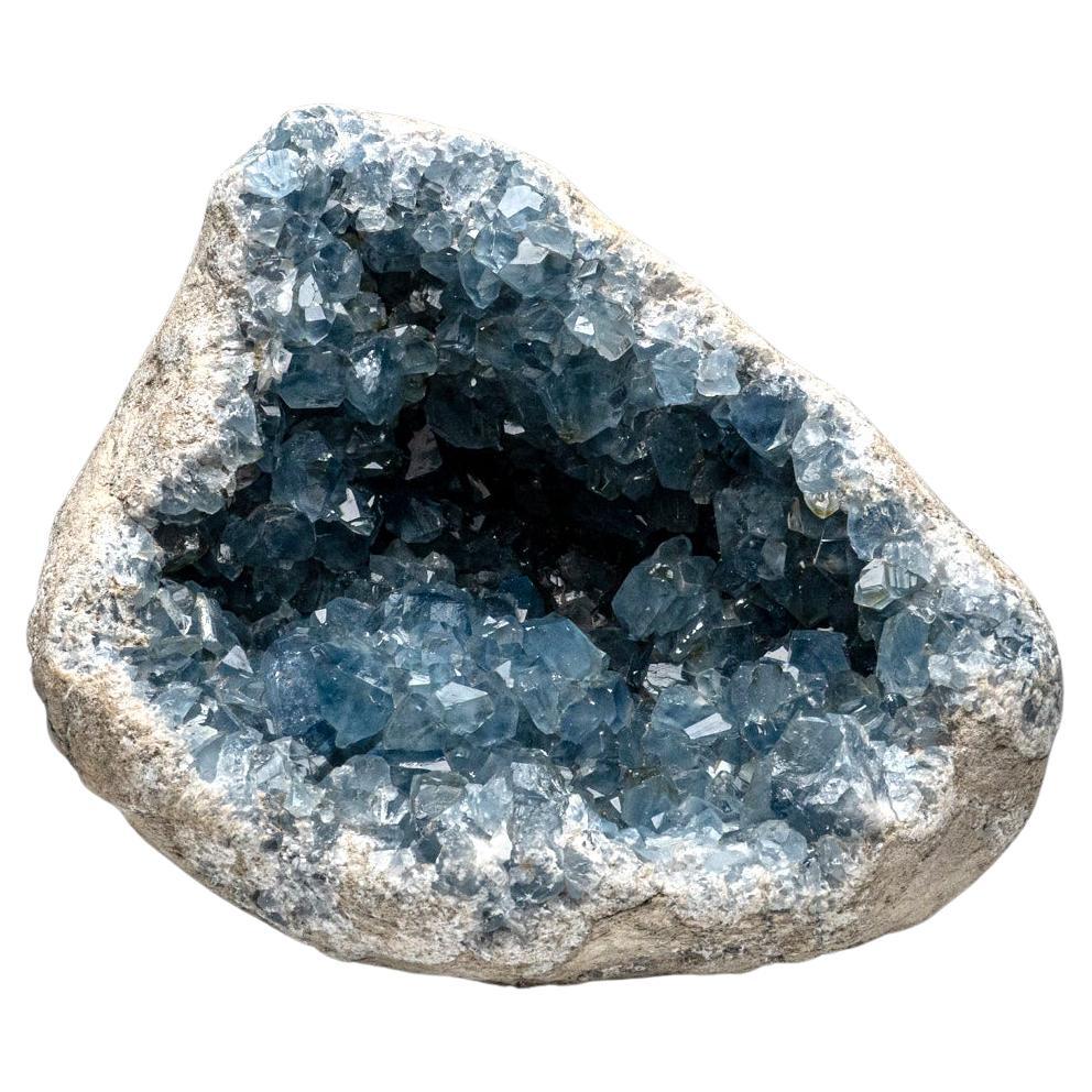 Blue Celestite Cluster From Sankoany, Ketsepy Mahajanga, Madagascar (26 lbs)