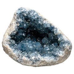 Blue Celestite Cluster From Sankoany, Ketsepy Mahajanga, Madagascar (26 lbs)