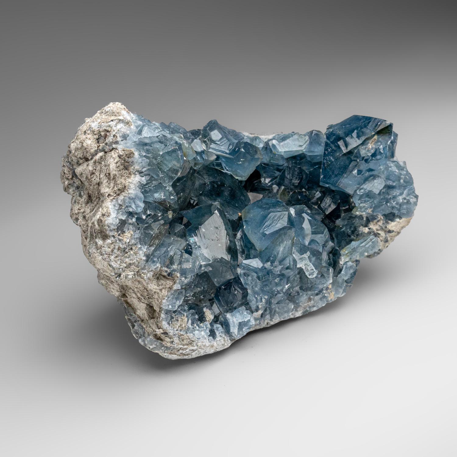 Altro Blue Celestite Cluster From Sankoany, Ketsepy Mahajanga, Madagascar (9 lbs) in vendita