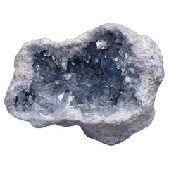 Blue Celestite Geode from Madagascar, 10 Lb