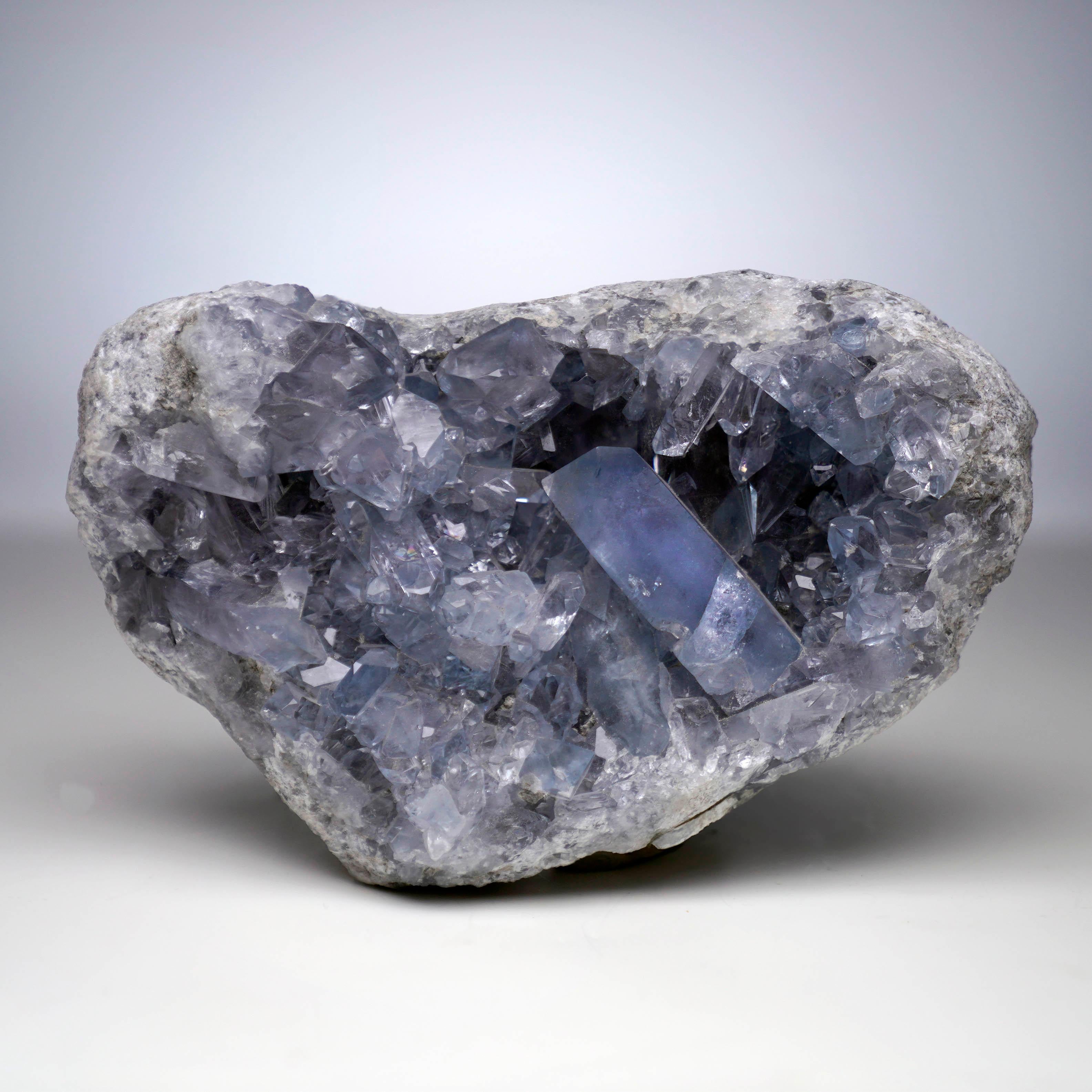 blue topaz geode