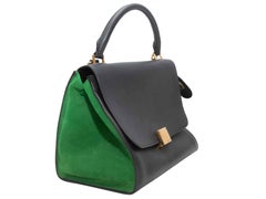 Blue Celine Trapeze Bag