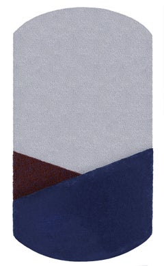 Blue Center Oci Rug by Seraina Lareida