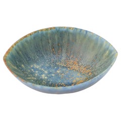 Blue Ceramic Bowl - Carl-Harry Stålhane - Rörstrand - Mid 20th Century