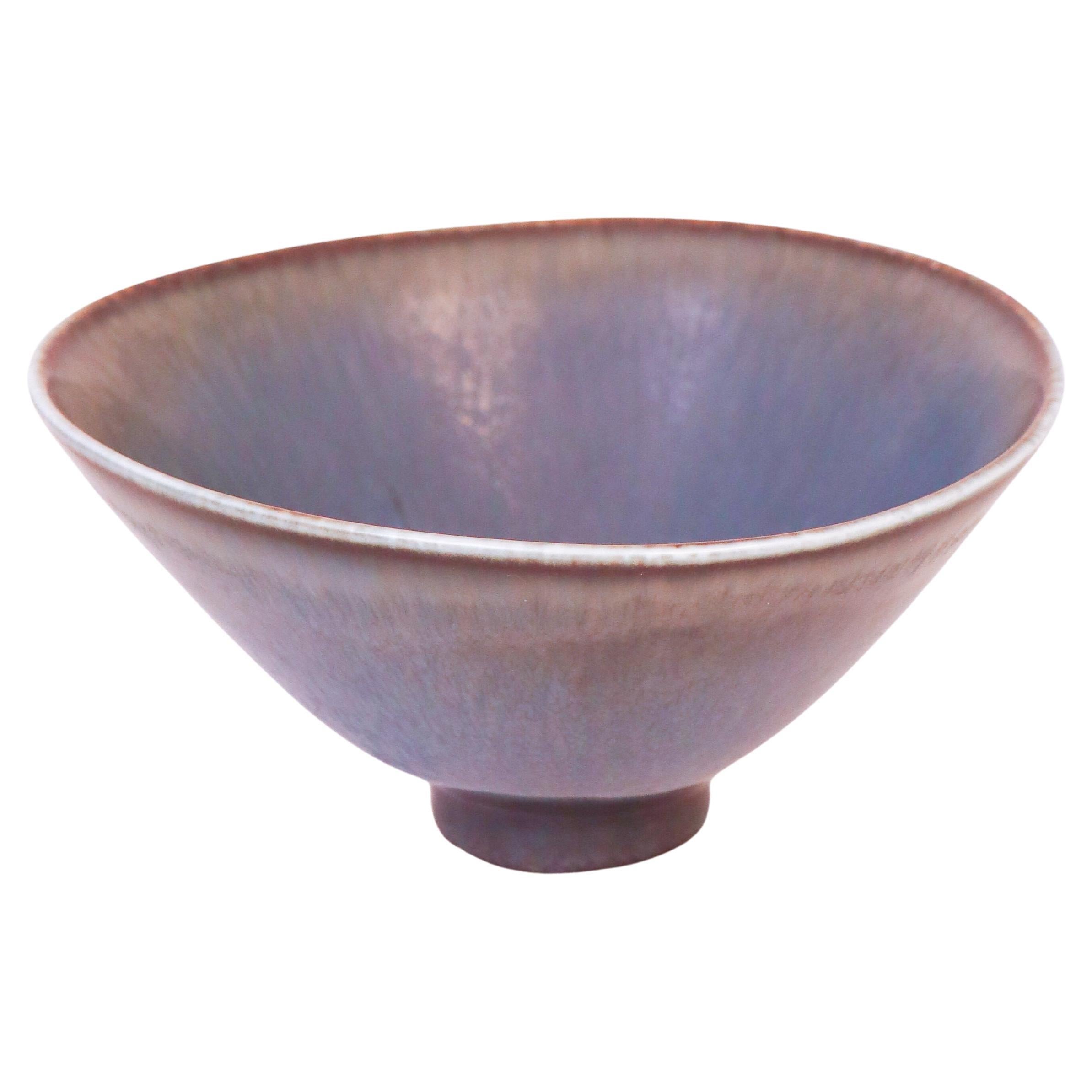 Blue Ceramic Bowl - Carl-Harry Stålhane - Rörstrand  Mid 20th Century