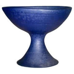 Vintage Blue Ceramic Cup
