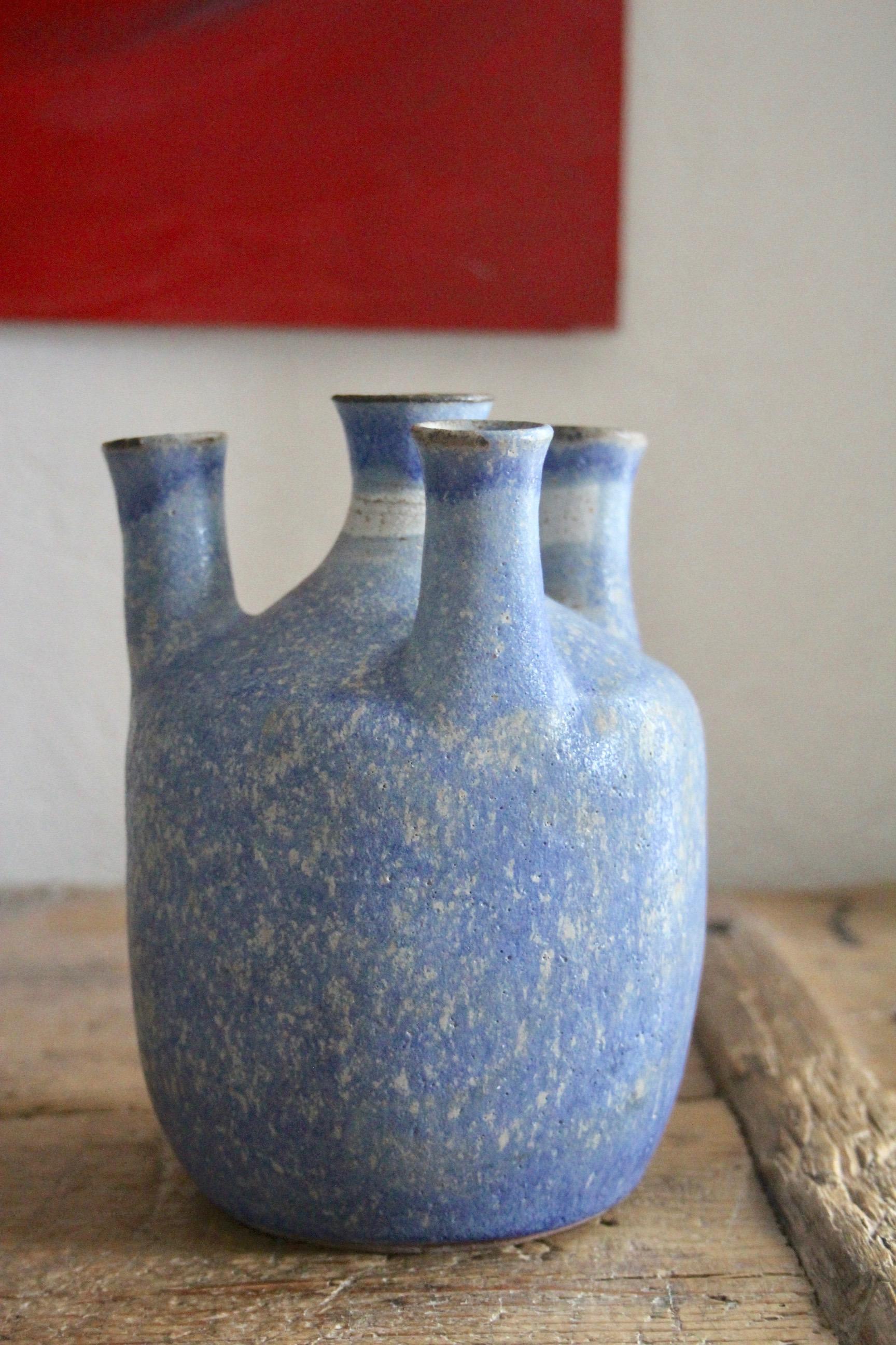 Ceramic Blue ceramic vase 
