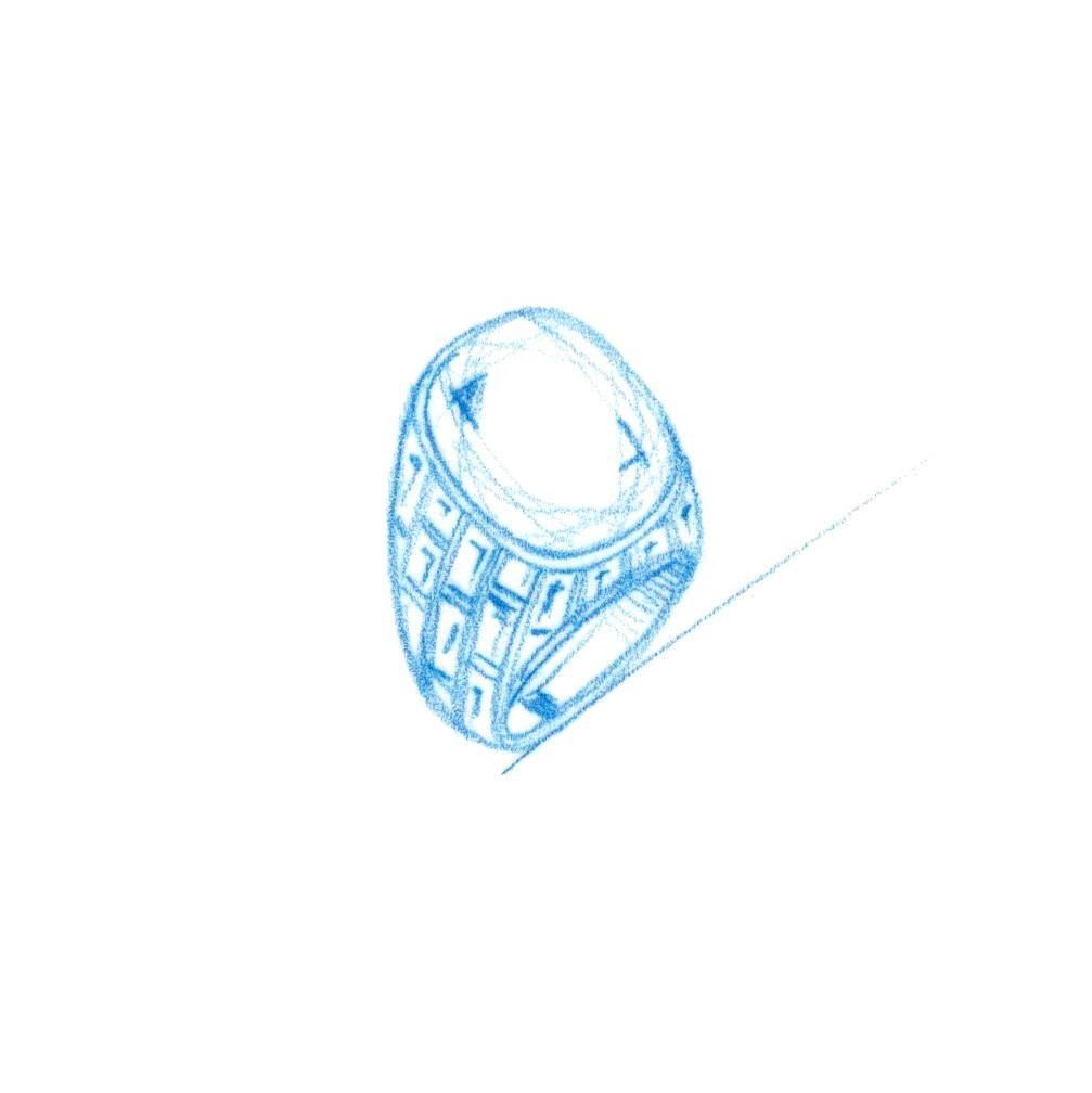 Blue Ceylon Sapphire Ring 30 Carats GIA Diamond Cocktail Design by Ella Gafter For Sale 4