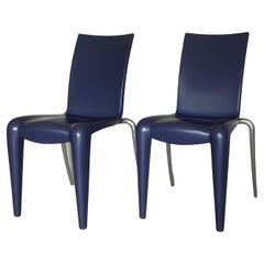 Blauer Stuhl Louis 20 von Philipe Starck für Vitra, ca. 1990er Jahre