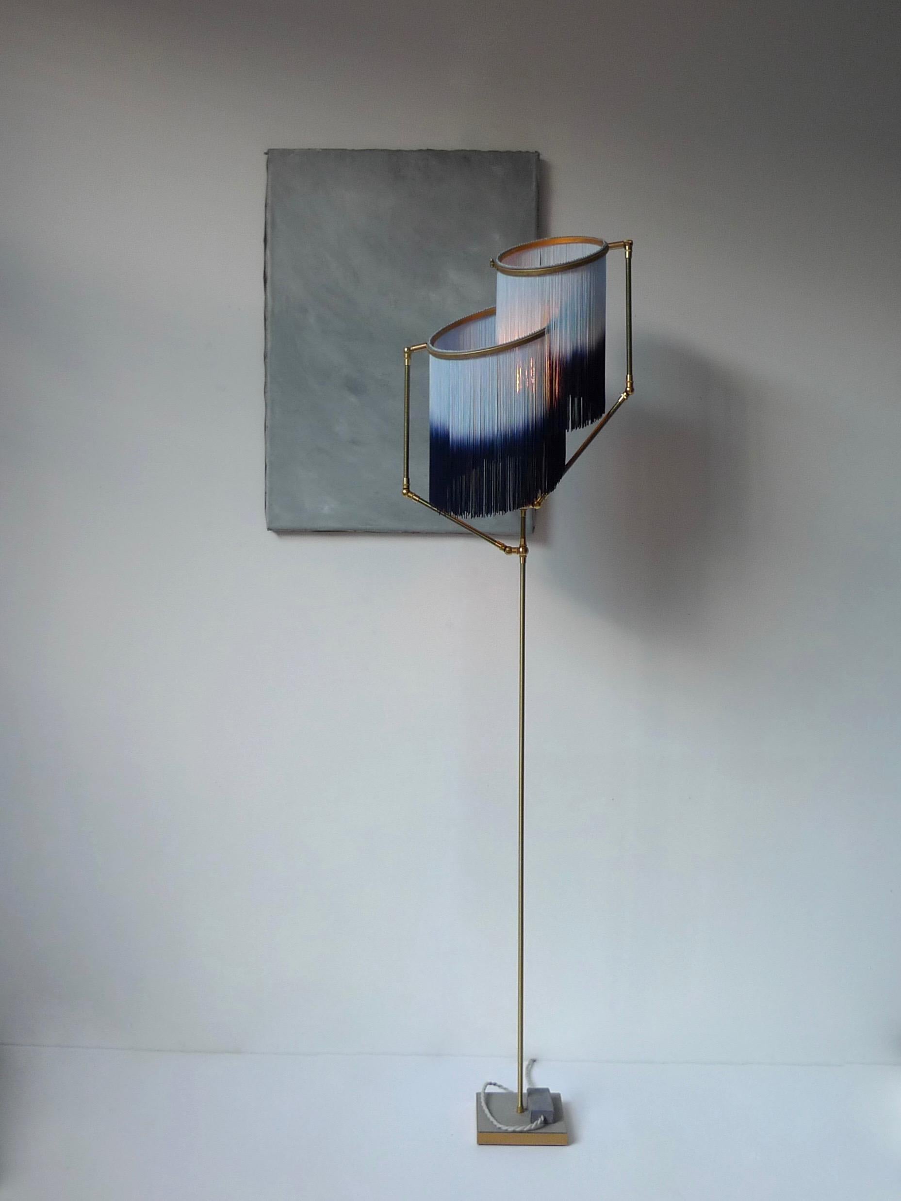 Post-Modern Blue Charme Floor Lamp, Sander Bottinga