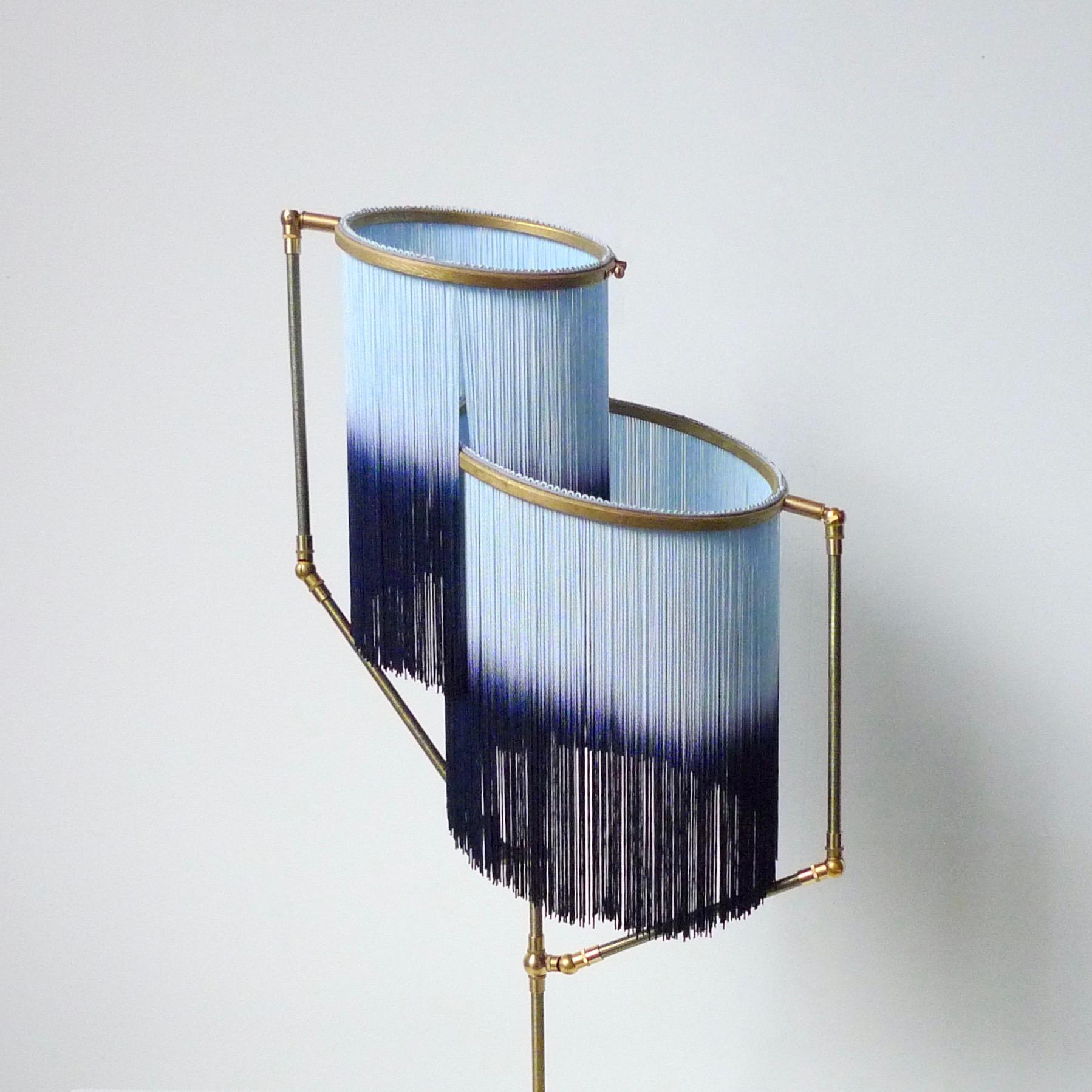 Contemporary Blue Charme Floor Lamp, Sander Bottinga