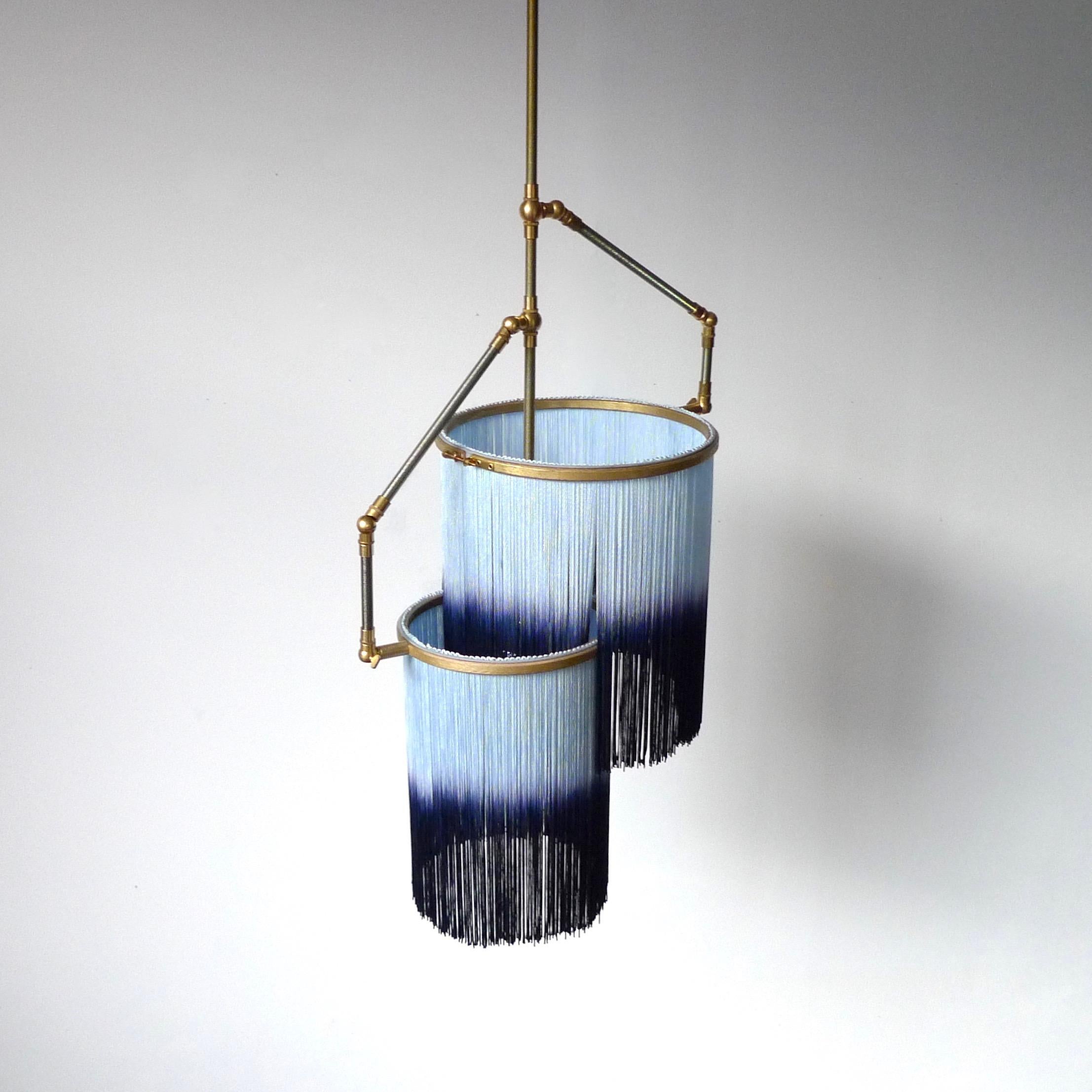 Blue Charme Pendant Lamp, Sander Bottinga In New Condition For Sale In Geneve, CH