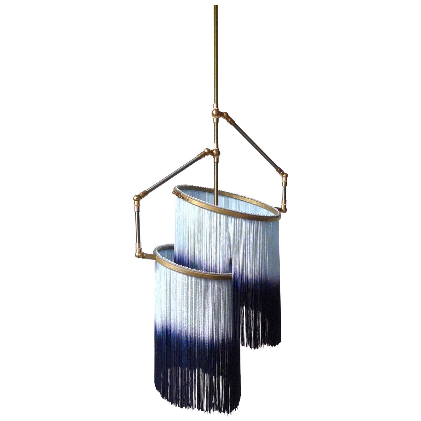 Blue Charme Pendant Lamp, Sander Bottinga For Sale