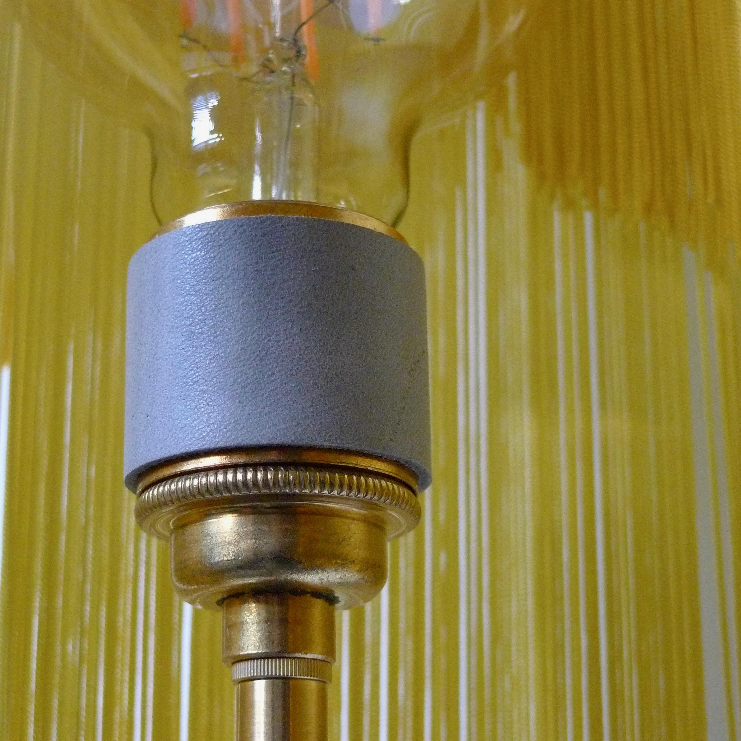 Brass Blue Charme Sconce Lamp, Sander Bottinga For Sale