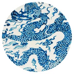 Tapis bleu de Chine de Gandia Blasco