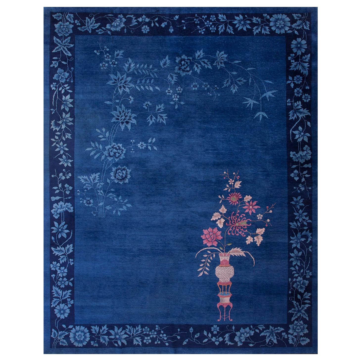 1920s Chinese Art Deco Carpet ( 9' X 11'8" - 274 X 355 )