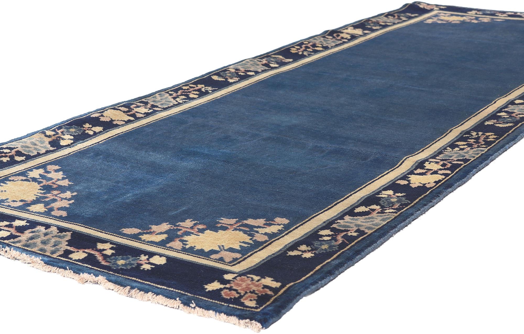 30994 Modern Chinese Art Deco Rug with Chinoiserie Chic Style, 02'08 x 07'10.

Chinoiserie Chic meets Modern Luxe in this hand knotted wool Chinese Art Deco style runner. The timeless style and lavish texture woven into this piece work together