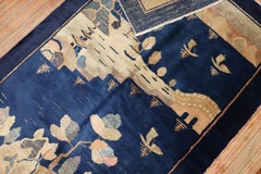 Blue Chinese Pictorial Rug