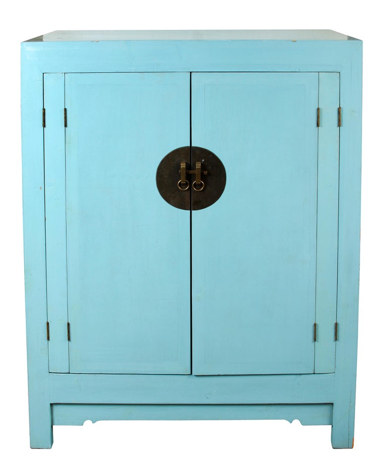 Blue Chinese Style Cabinet At 1stdibs Blue Chinese Style Cabinet At 1stdibs