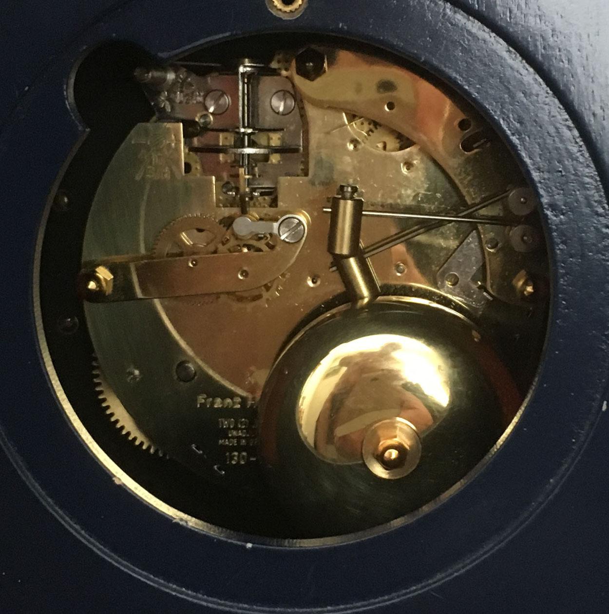 20th Century Blue Chinoiserie Bracket Clock by Mappin & Webb, circa 1970