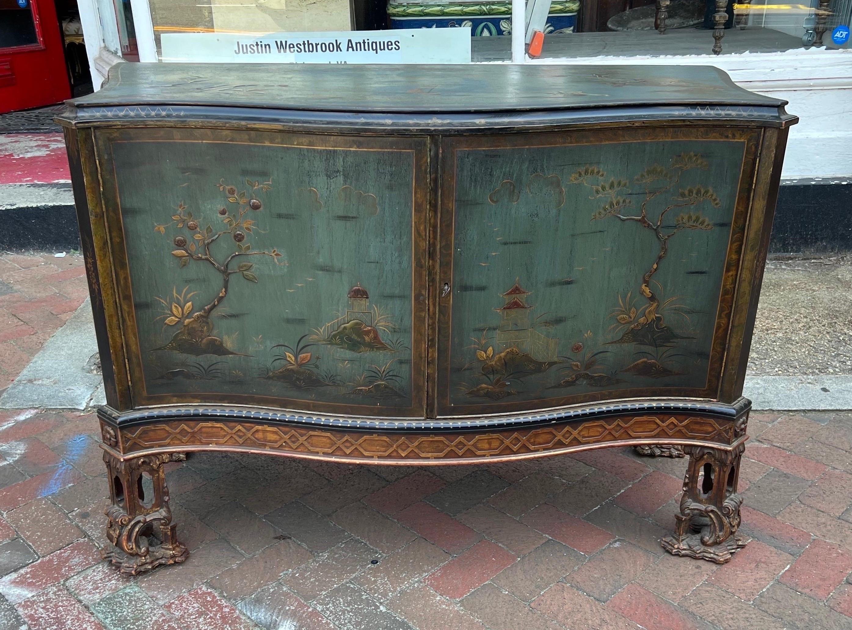 chinoiserie vanity