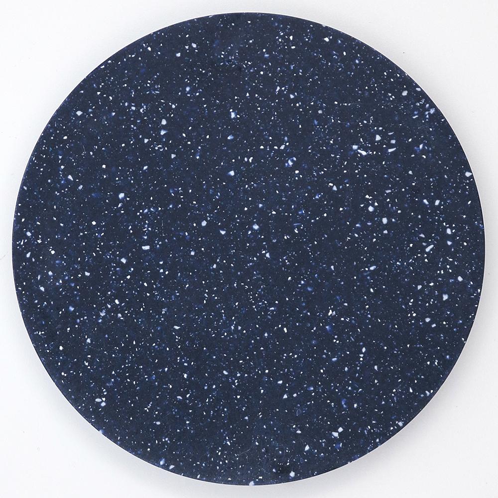 Base en corian bleu cobalt, petite, chargeur sans fil 15W en vente 1
