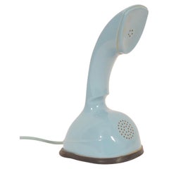 Blue Cobra Table Phone, Ericofon by LM Ericsson