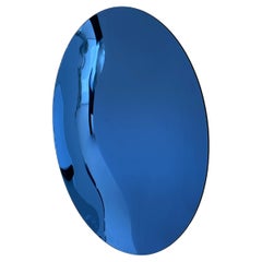 Blue Concave Mirror 100 cm/ 39" Diameter
