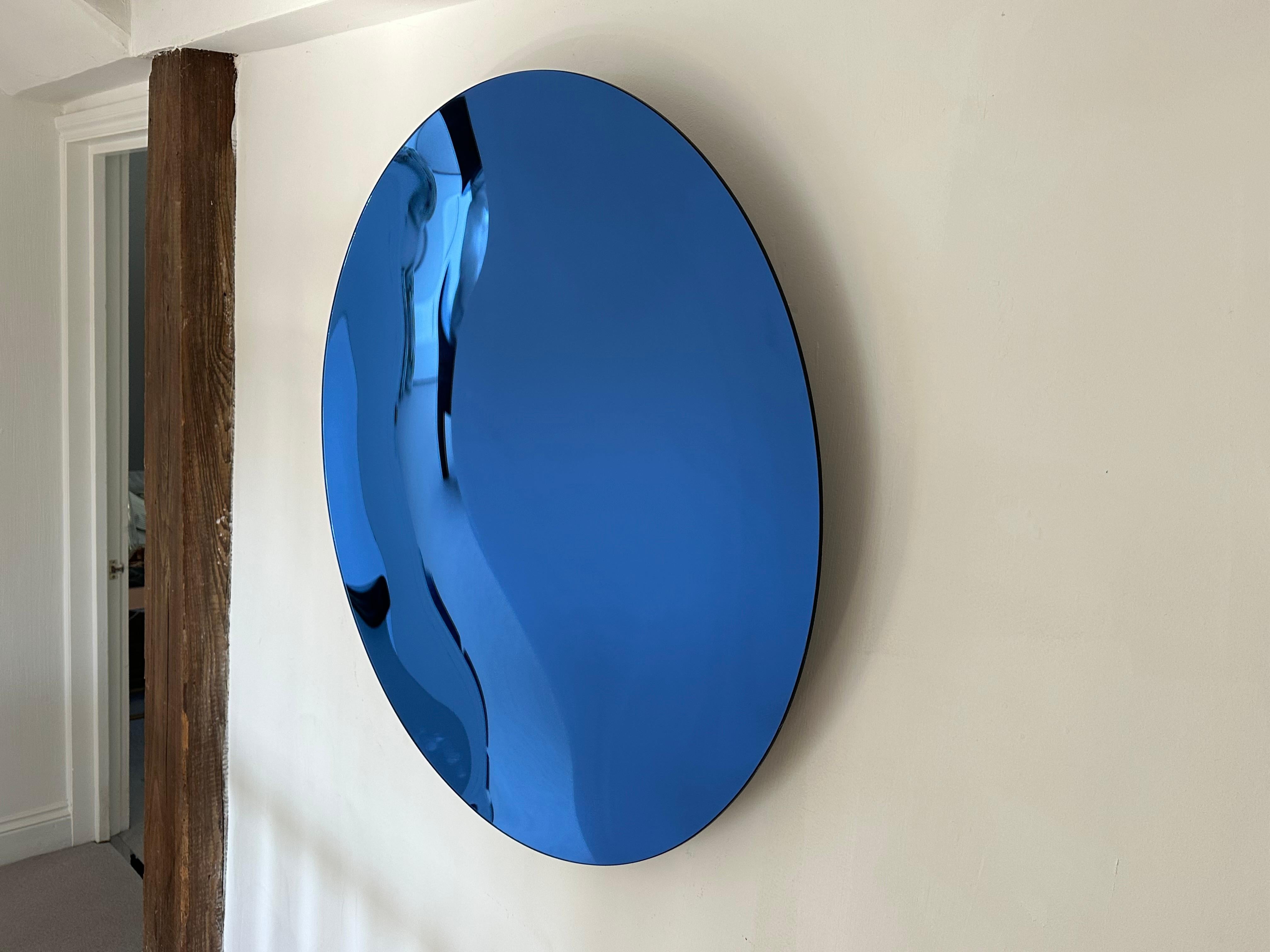 Blue Concave Mirror 100 cm/ 39