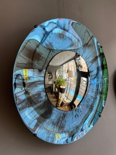 Blue Concave Mirror