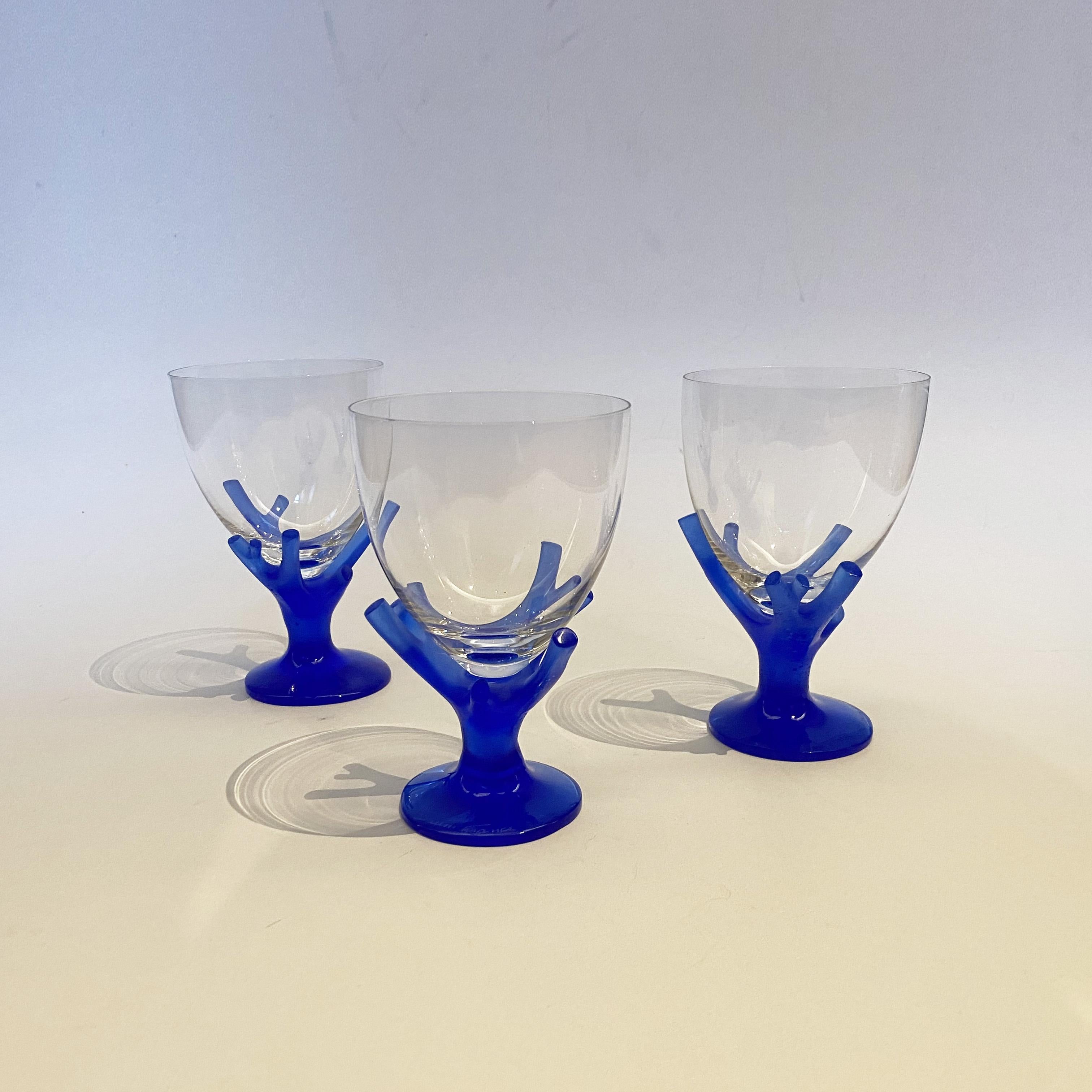 Late 20th Century Blue Coral 