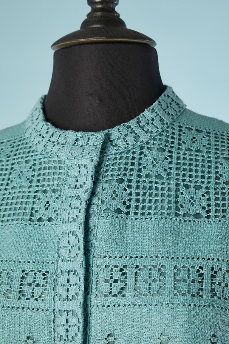 Valentino Blue Cotton Casual Dress main image 1