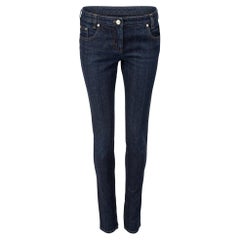 Blaue Baumwolle Skinny Jeans Größe S