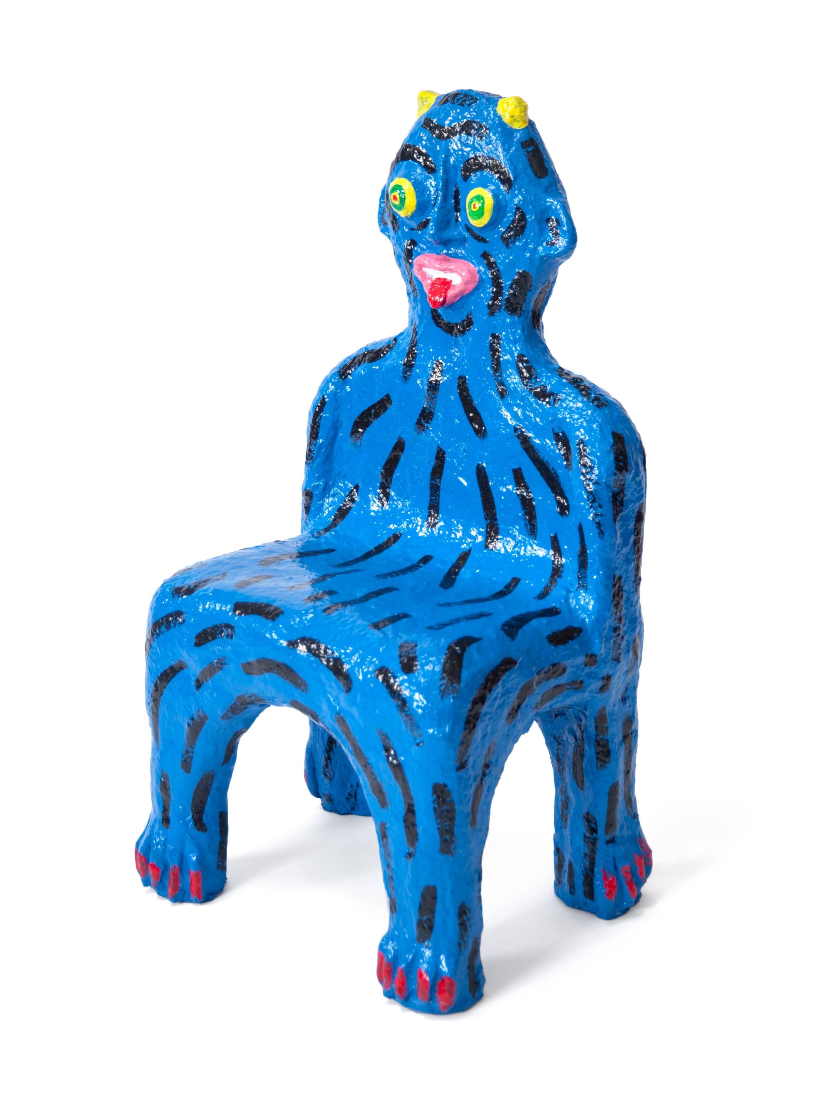 Blue Creature child chair by Brett Douglas Hunter, USA, 2018

Blue Creature child chair
Brett Douglas Hunter, USA, 2018
Papercrete, foam, wire
Measures: H 30 in, W 16 in, D 12 in. Seat H 13 in