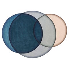 Tapis bleu cristal de Gandia Blasco