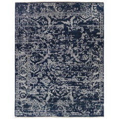 Blue Deconstructed Design Rug