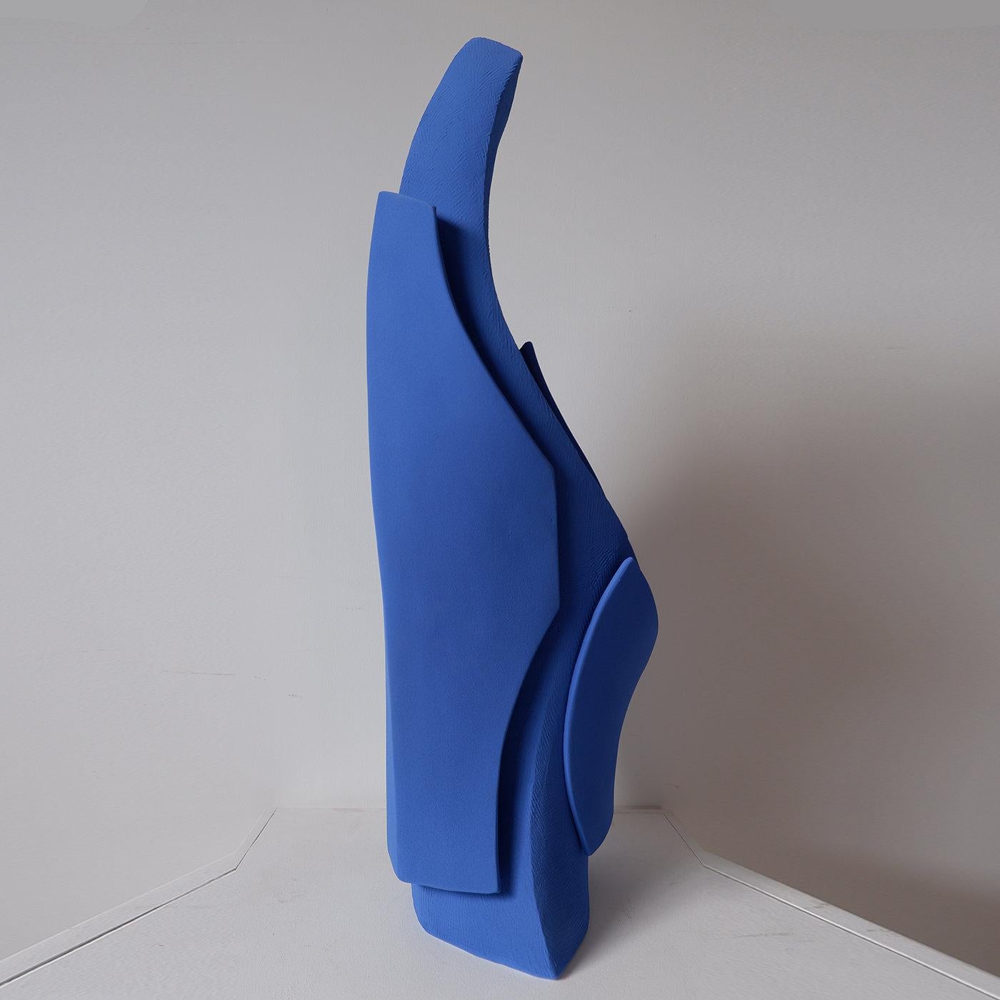 Italian Blue Demeter Vase