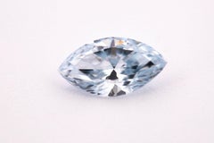 Blue Diamond - 0.06ct Natural Loose Fancy Light Blue Color Diamond GIA Marquise