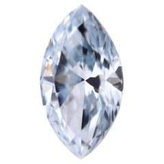 Blue Diamond - 0.06ct Natural Loose Fancy Light Blue Color Diamond GIA Marquise