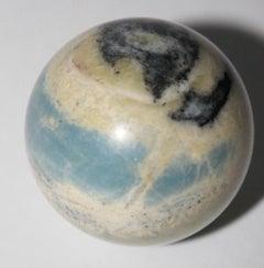 Blauer Diopsid Violan Mineralien Kugel