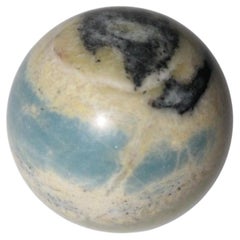 Blauer Diopsid Violan Mineralien Kugel