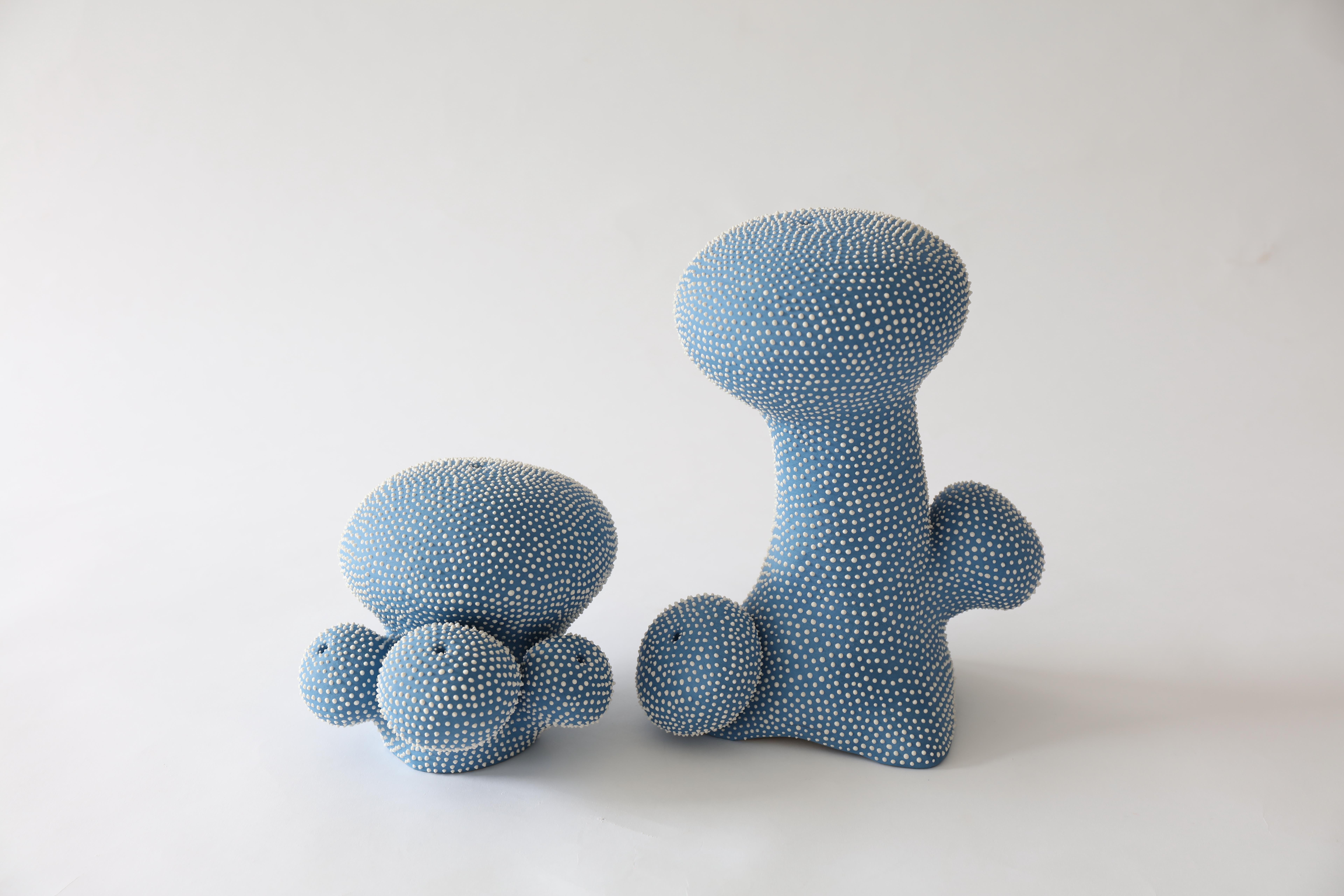 Escultura abstracta de puntos azules, Lone Skov Madsen Siglo XXI y contemporáneo en venta